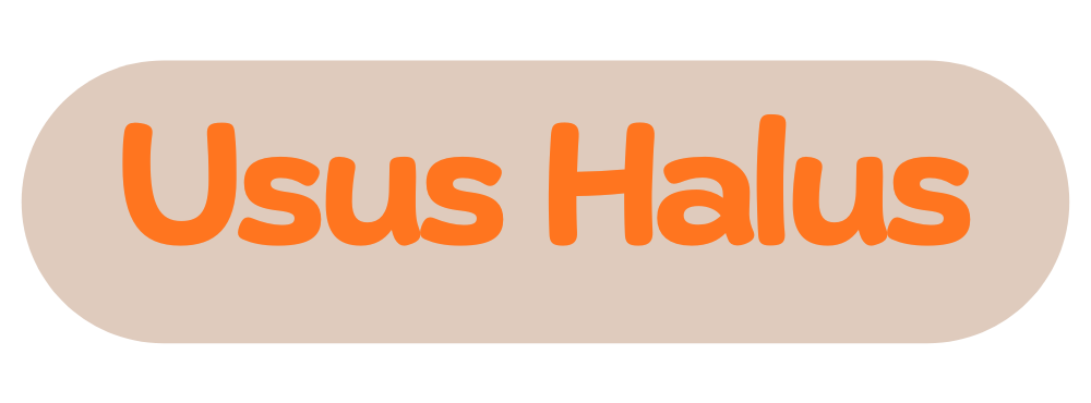 Usus Halus Button